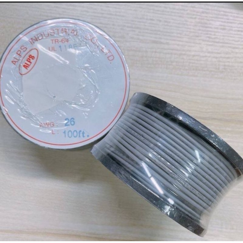 สายชีล โมโน AWG26 ความยาว 100ft. จำนวน 1 ม้วน สายเคเบิ้ล