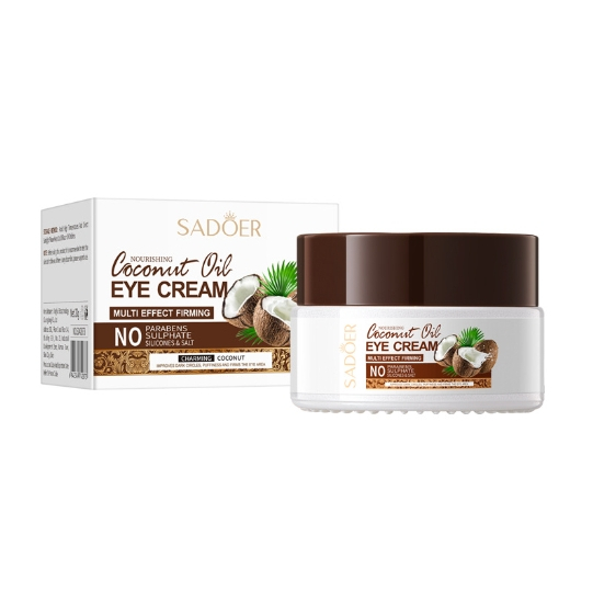 SADOER Coconut Oil EYE CREAM ครีมรอบดวงตา มะพร้าว ขนาด 20 g.