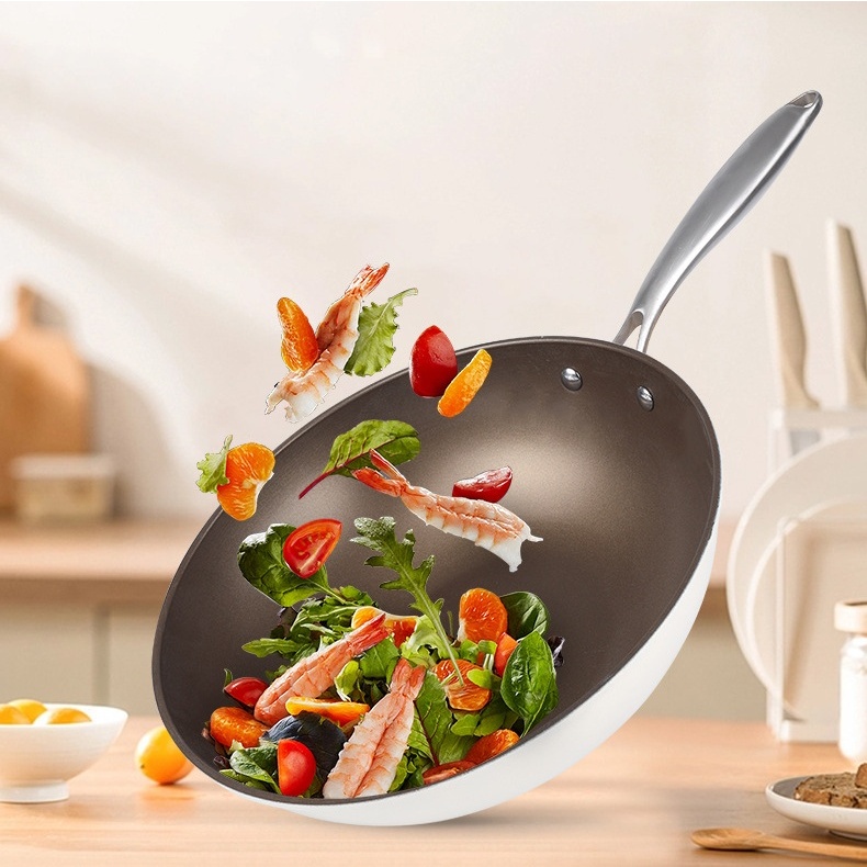 Zwilling Titanium frying pan non-stick ceramic frying pan flat bottom steak frying pan universal