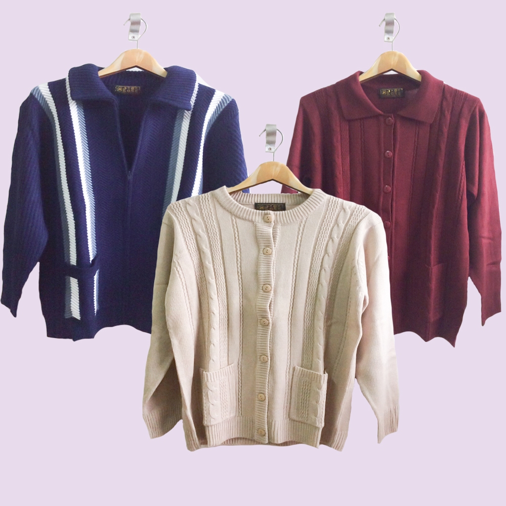 เสื้อกันหนาวไหมพรม ชายหญิง