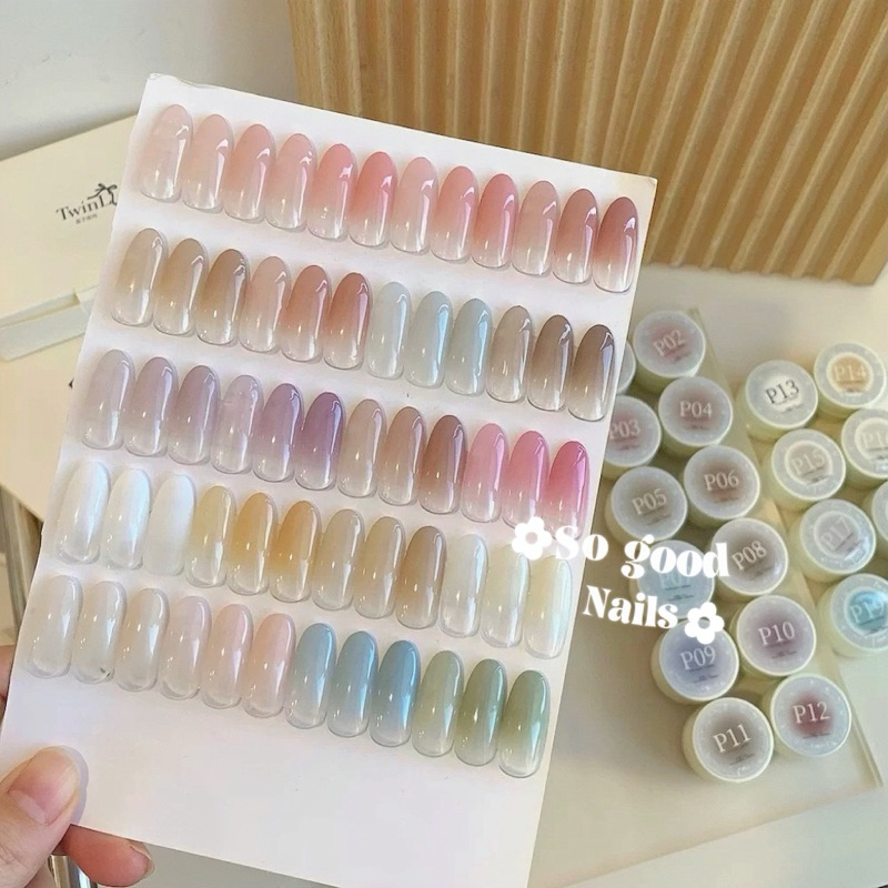 พร้อมส่ง สีออมเบร์ 𐙚 20 สี
