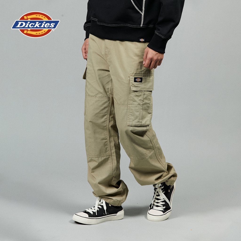 DICKIES MEN'S PANTS - KHAKI กางเกง กางเกงขายาว ผู้ชาย