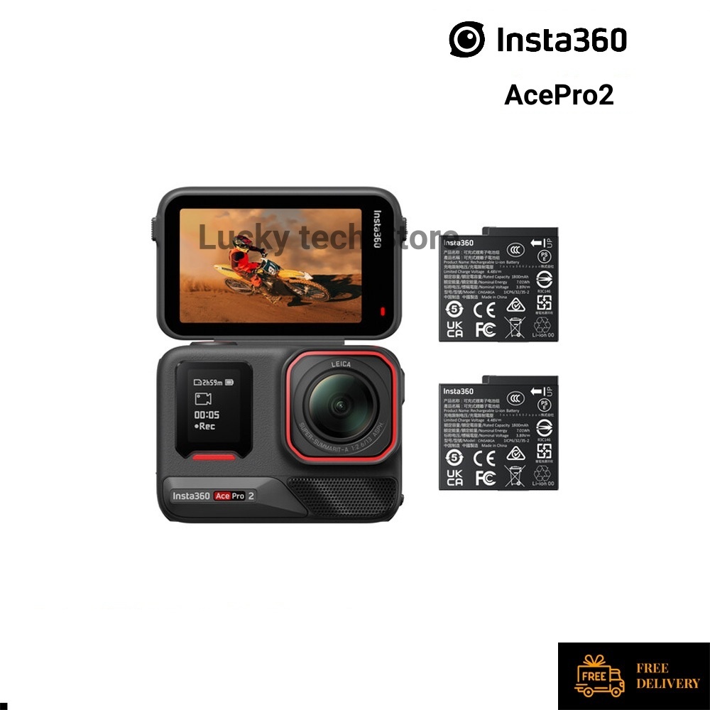 【New Arrival】Insta360 New Ace Pro 2 8K AI-Powered Action Cam Camera