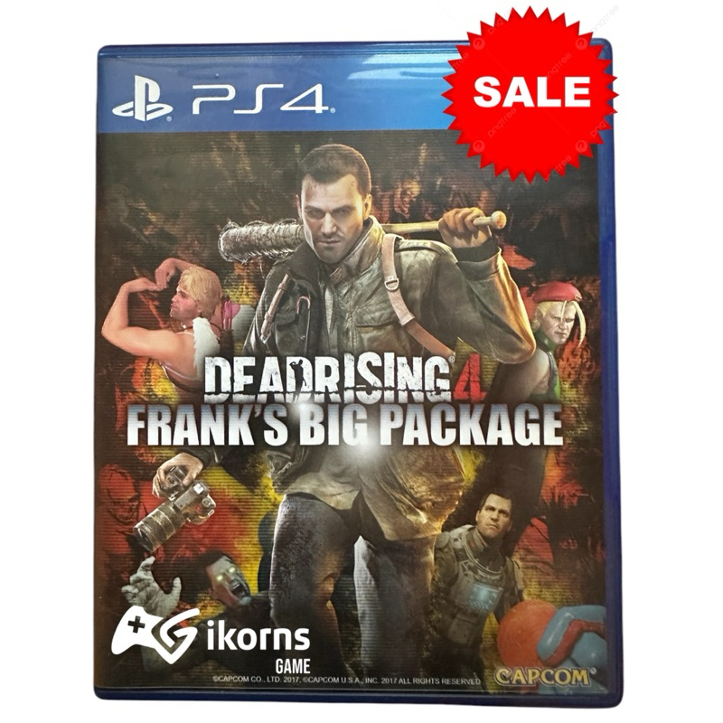 แผ่นเกมส์มือสองPS4 :  Dead Rising 4 Frank’s Big Package ภาษาEnglish แผ่นแท้ สภาพดี พร้อมส่ง