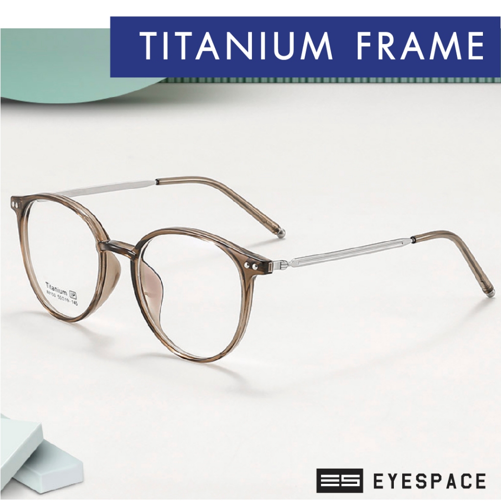 EYESPACE กรอบแว่น Titanium Flex ตัดเลนส์ตามค่าสายตา FT034