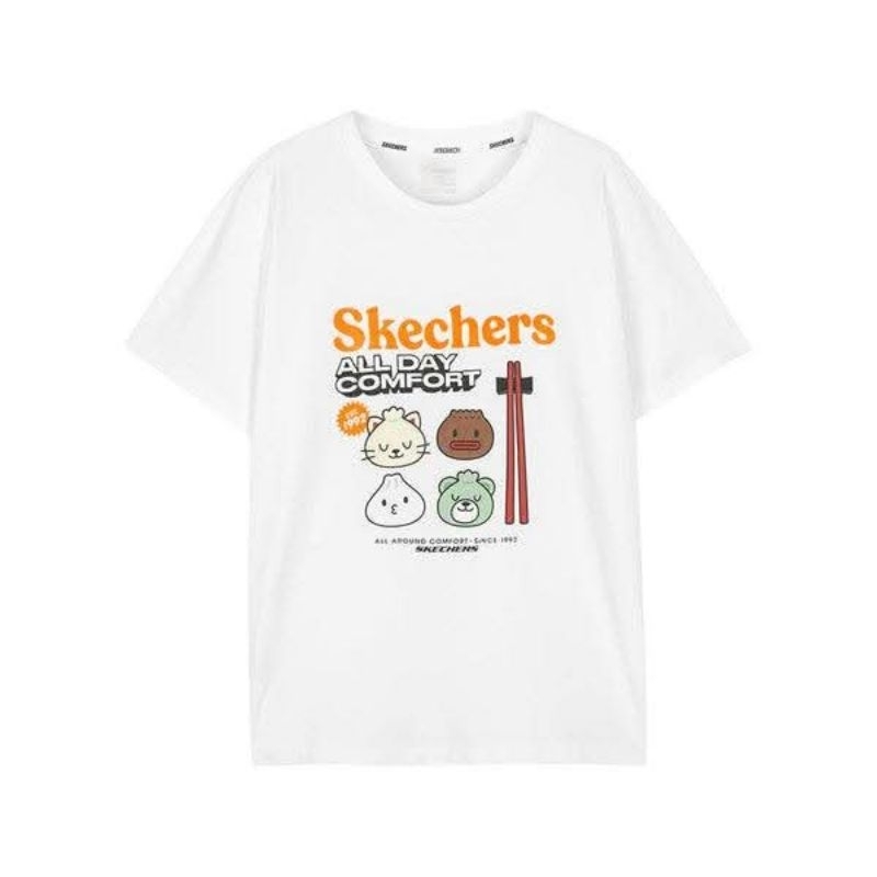 🏷Skechers สเก็ตเชอร์เสื้อยืดเด็กผู้ชายหรือเด็กผู้หญิง▪︎