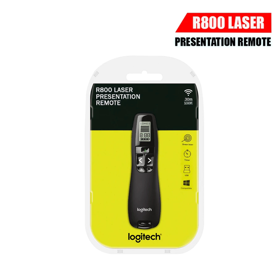 พร้อมส่งในไทย Logitech R800 Laser Presentation Remote