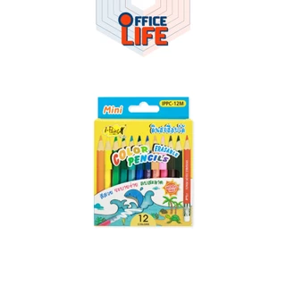 I-Paint (ไอเพ้นท์) ดินสอสี ไม้ลบได้ สีไม้ erasable colour pencil 12 สี / 24 สี / 36 สี (จำนวน 1 กล่อง)