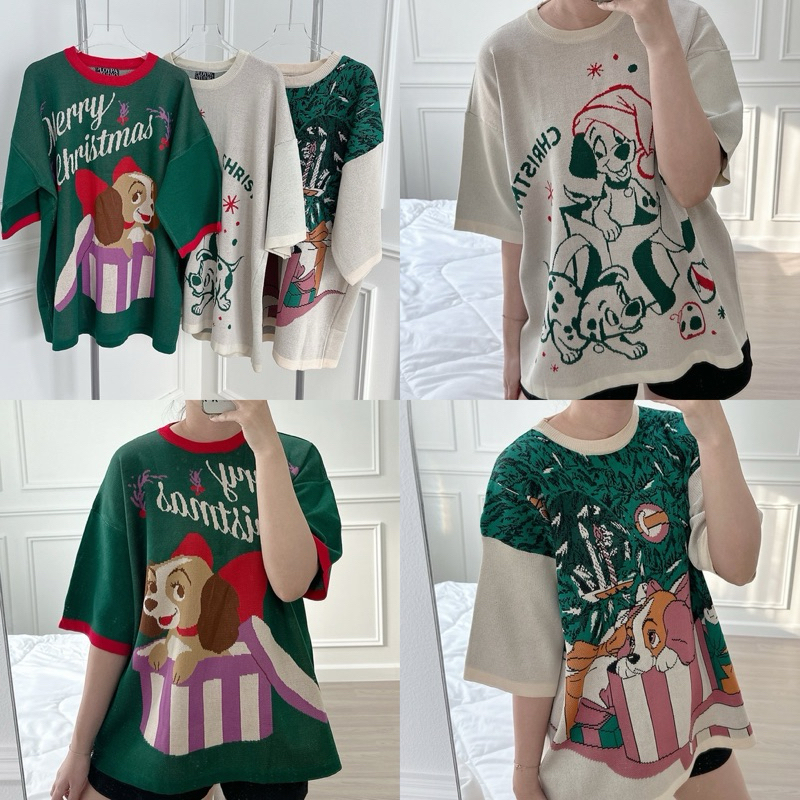 disney knit top | เสื้อไหมพรมเนื้อนิ่ม อก 50“