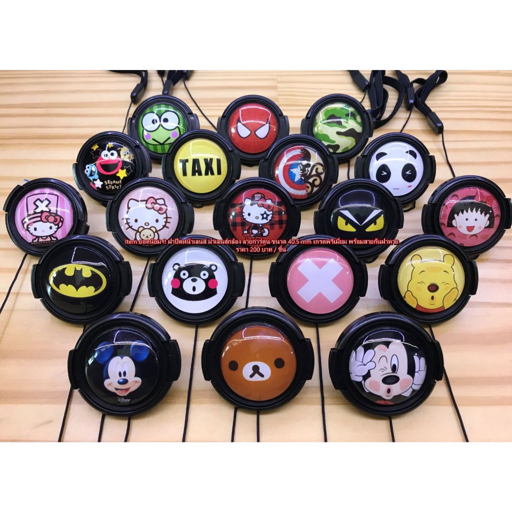 LenCaps ฝาปิดหน้าเลนส์ Sony A6000 A6100 A6300 A6500 A6400 A6600 A5000 เลนส์ E-PZ 16-50mm f/3.5-5.6 O