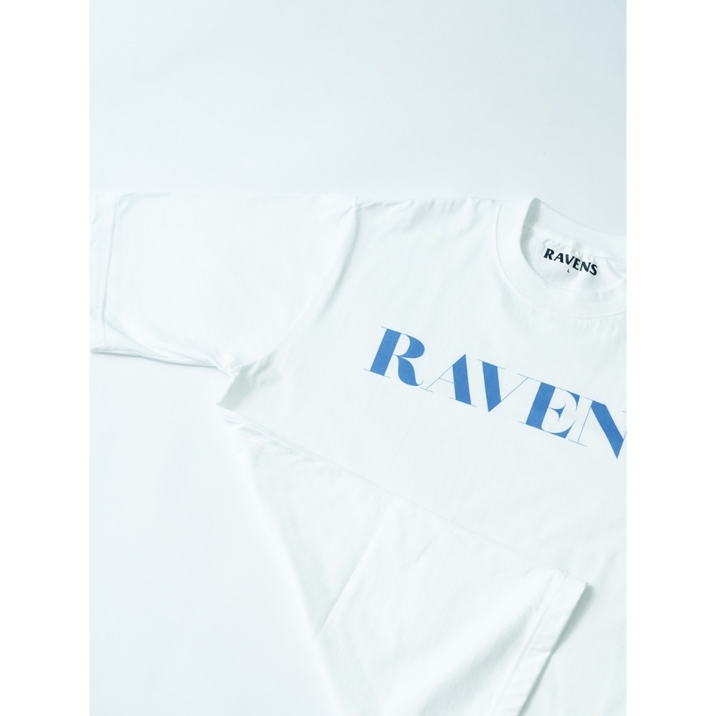 RAVENS BOX LOGO (WHITE)