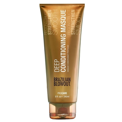 Brazilian blowout Acai Deep Conditioning Masque 240ml​ มาร์คทรีทเม้นสูตรเข้มข้นด้วยเคราติน บำรุงเส้นผมและช่วยลดการชี้ฟู