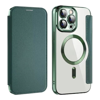 Case ip เคสมือถือพร้อมกระเป๋าใส่บัตร - ดีไซน์หรูหราและใช้งานสะดวก รองรับMagsafe