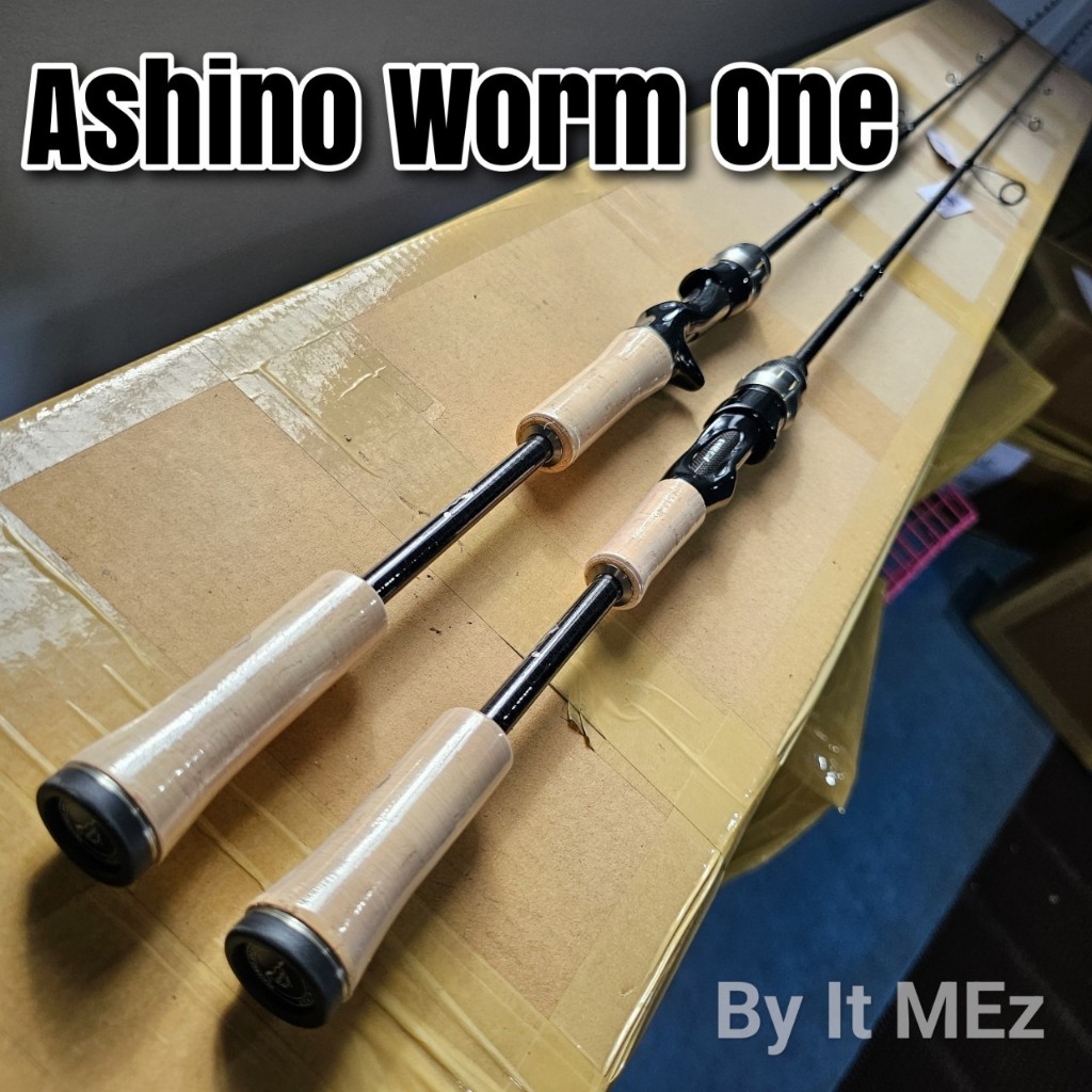 ของแท้ ราคาถูก ❗❗ คันตีเหยื่อปลอม Ashino Worm One ปี 2024 ใหม่ล่าสุด ❗❗ เหมาะกับงานช่อน ชะโด กระสูบ ปลาเกล็ด ตกหมึก