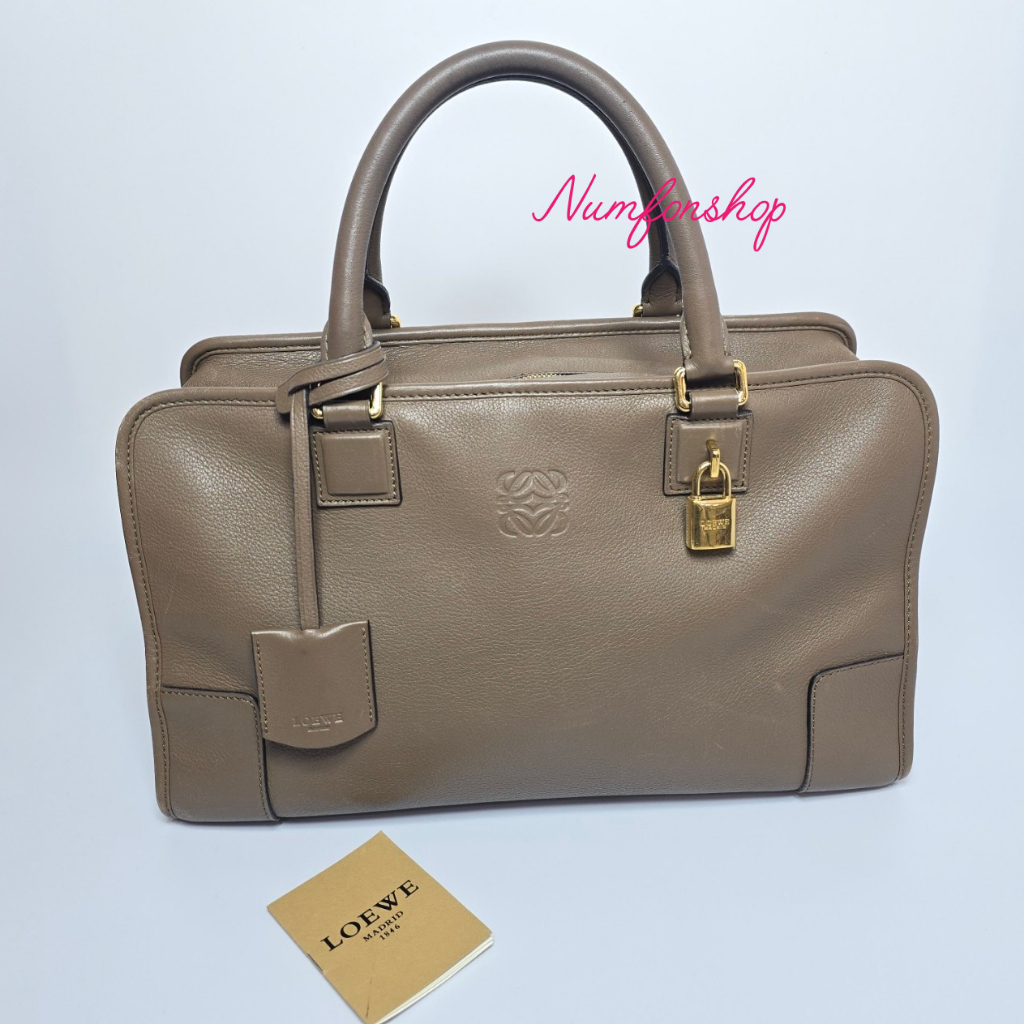 Loewe Amazona 35 Bag Grey มือสองสภาพใช้งาน