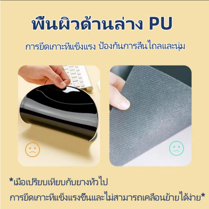 แผ่นรองเมาส์-แผ่นรองเมาส์รองข้อมือ-ชนิดหมอนรองข้อมือ-ที่สุดวัสดุหุ้มข้อมือยางกันกระแทกแผ่นรองเมาส์ลายการ์ตูน