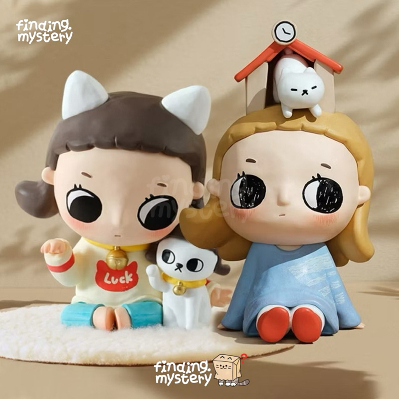 ( พร้อมส่ง ) Blind box กล่องสุ่ม : NYOTA Growing Up by Your Way ‘ Popmart ของแท้