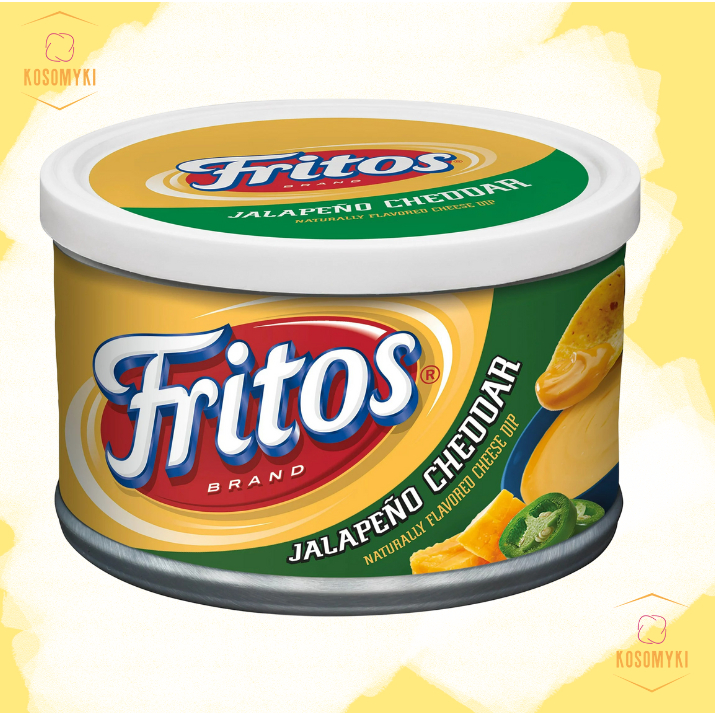 ชีสดิป ชีสซอสจิ้มมันฝรั่งทอดกรอบ Fritos Cheddar & Jalapeno Cheese Dip 255g