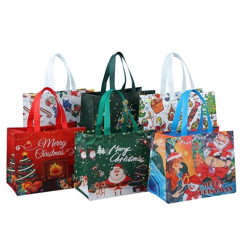 พร้อมส่ง ถุงบรรจุของขวัญ ถุงคริสต์มาส ของขวัญซานต้าครอส  christmas gifts ราคา ถูกที่สุด ดีลบีเคเค แกลเลอรีภาพที่ 7