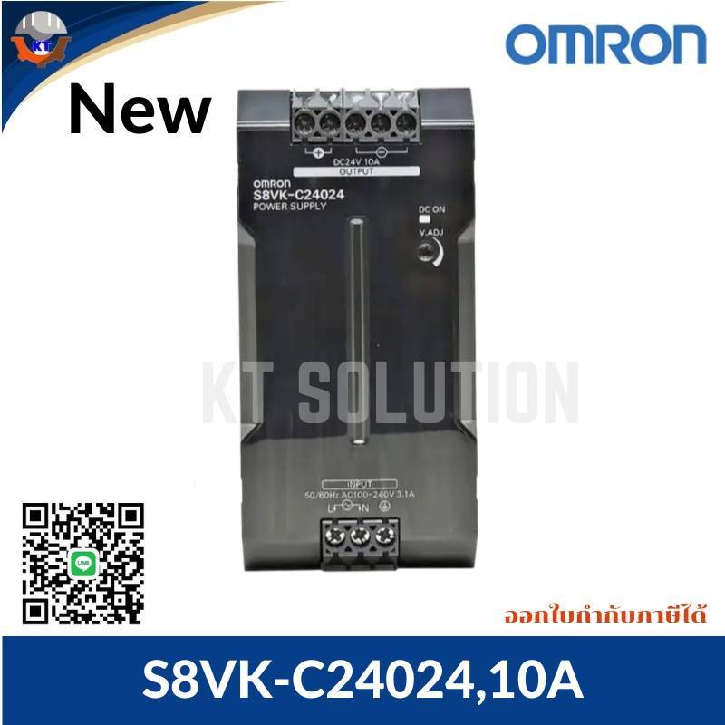 Power Supply OMRON S8VK-C24024 ,24VDC 10A,พร้อมส่ง