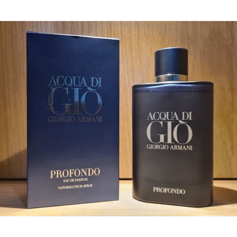 Acqua di gio Profondo สดชื่น ใช้ง่าย น้ำหอมแท้แบ่งขาย