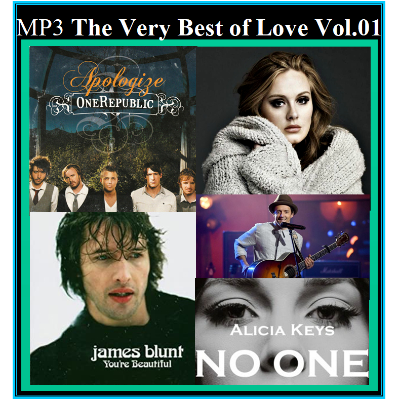 แฟลชไดร์ฟ-แผ่นซีดี MP3 สากลรวมฮิต The Very Best of Love Vol.01 (198 เพลง) (รายชื่อเพลงตามปกหลัง-สไลด์รูปดูได้ค่ะ)