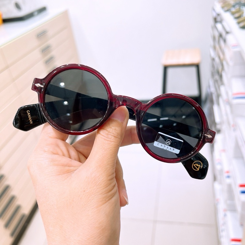 เเว่นตากันเเดด เเบรนด์ canaan สั่งตรงจากโรงงาน ทรงวินเทจ สามารถนำกรอบไปเปลี่ยนเลนส์สายตาได้