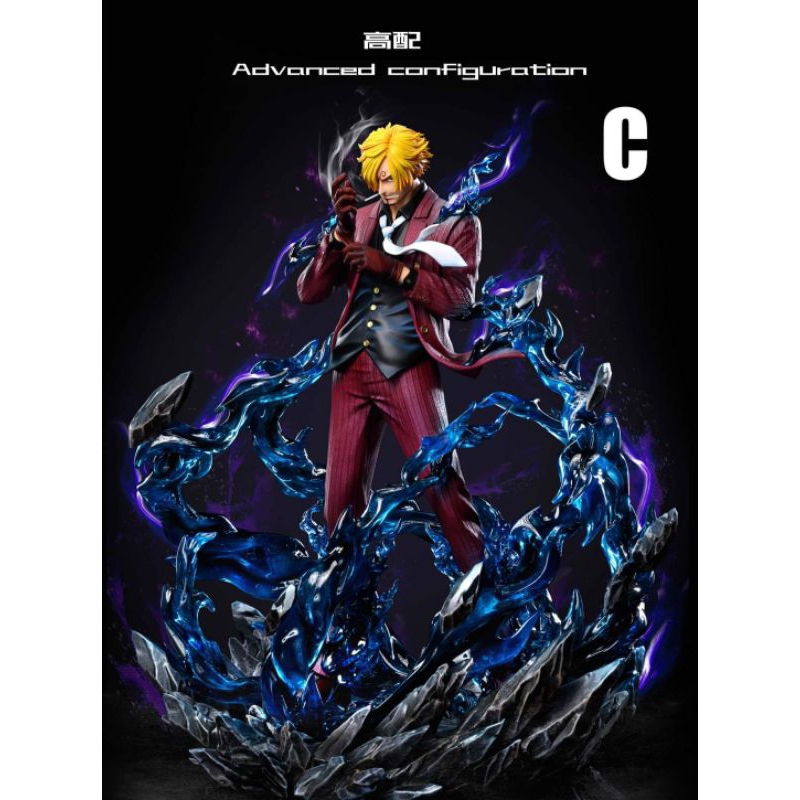TH Studio - ONE PIECE " Black Leg Sanji " ( Onigashima Version ) Limited Edition Statue