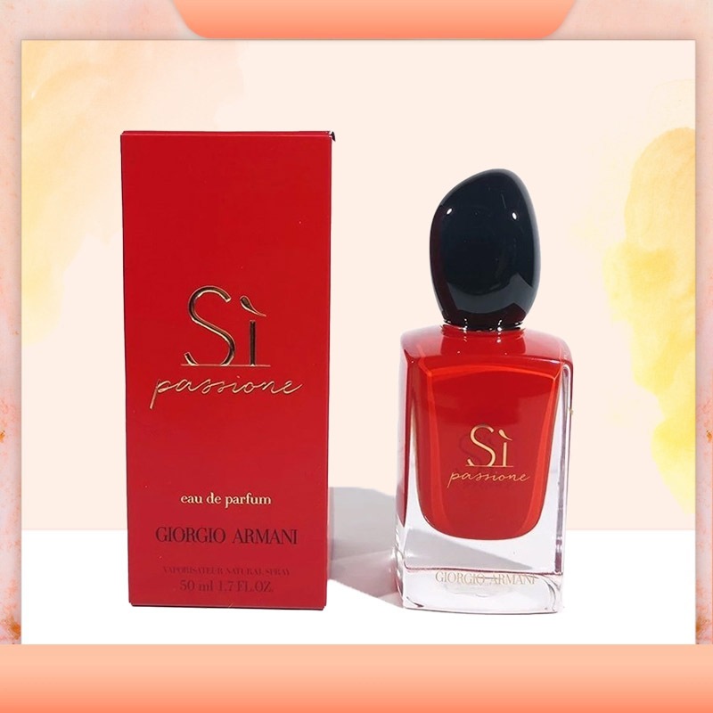 ของแท้ 100% Giorgio Armani Si Passione Fragrance Eau De Parfum 100ML