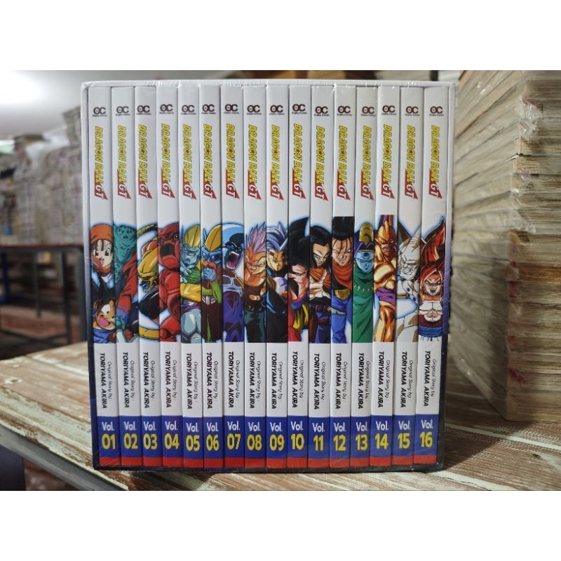 (ไพเรท)(ราคาพรี6990) Boxset Dragonball GT ครบจบ สี่สีทั้งเล่ม (เนื้อหาเดียวกับในอนิเมะ) สินค้ามือหนึ