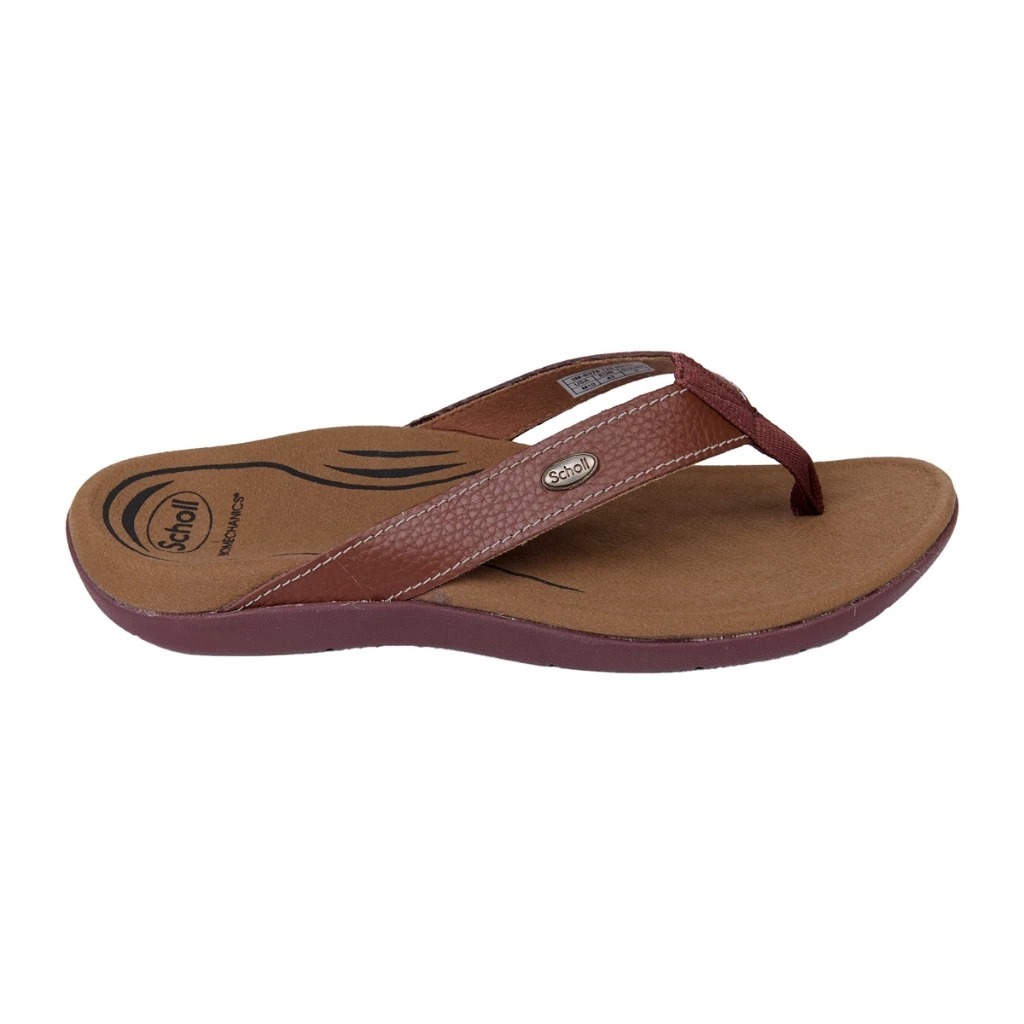 Scholl รองเท้าสกอลล์-ไบโอ Biom Bean Mens II Biomechanics รองเท้าแตะ หนีบ รองเท้าสุขภาพ สำหรับผู้ชาย