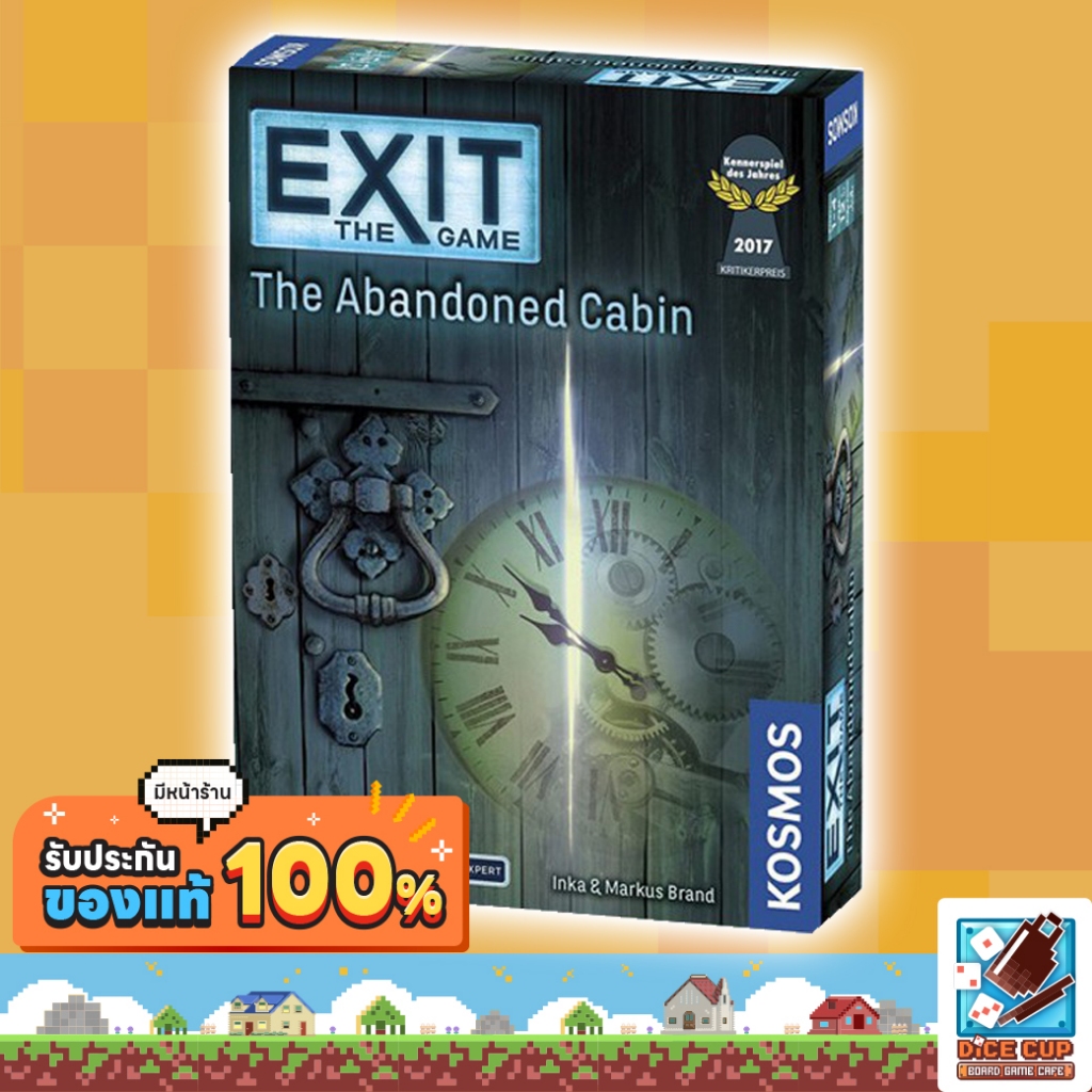 [ของแท้] Exit: The Abandoned Cabin Board Game