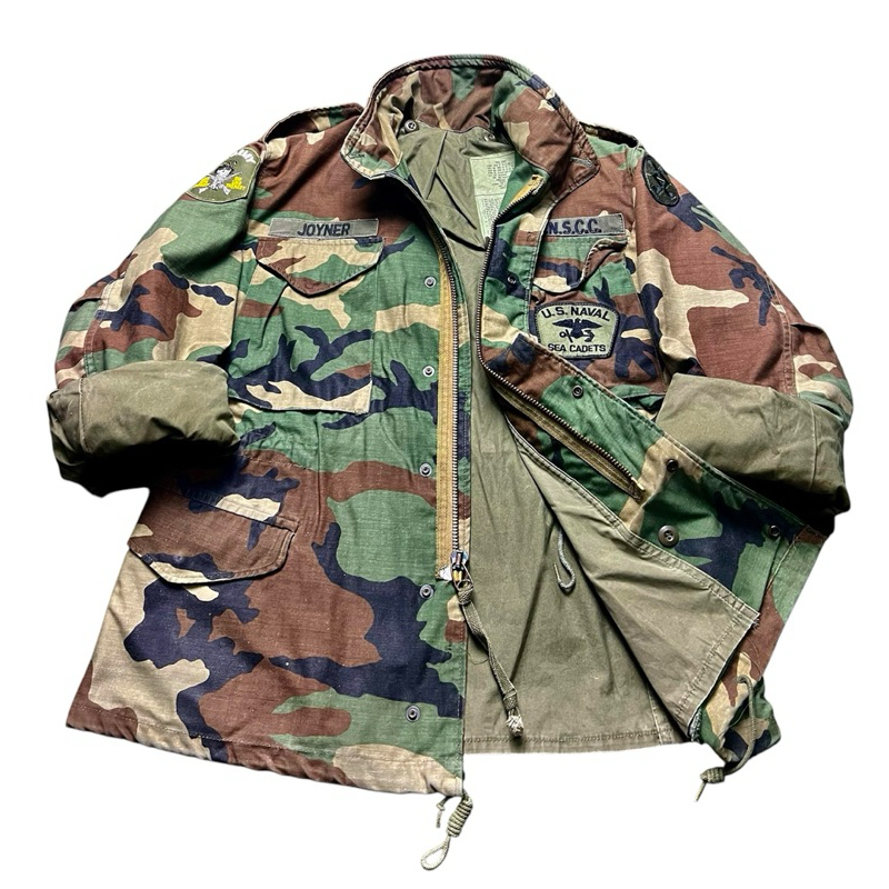 M65 WOODLAND  CAMOUFLAGE PATTERN   U.S.ARMY ORIGINAL