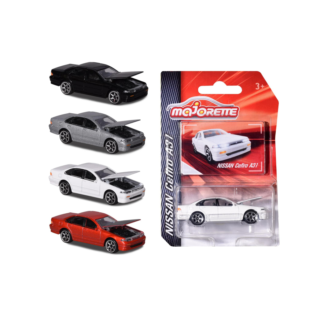 Majorette รถ Nissan Cefiro Classic A31 รถเหล็ก 1/64  (แพ็คไม่สวย) ของแท้ มือ 1