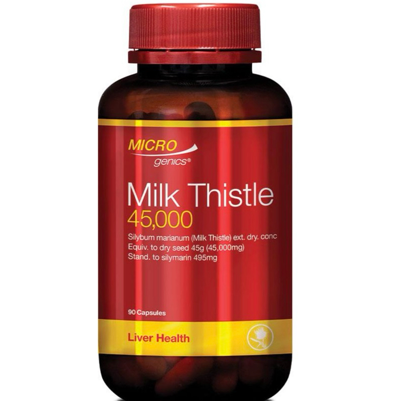 Microgenics Milk Thistle 45000 One A Day 90 เม็ด