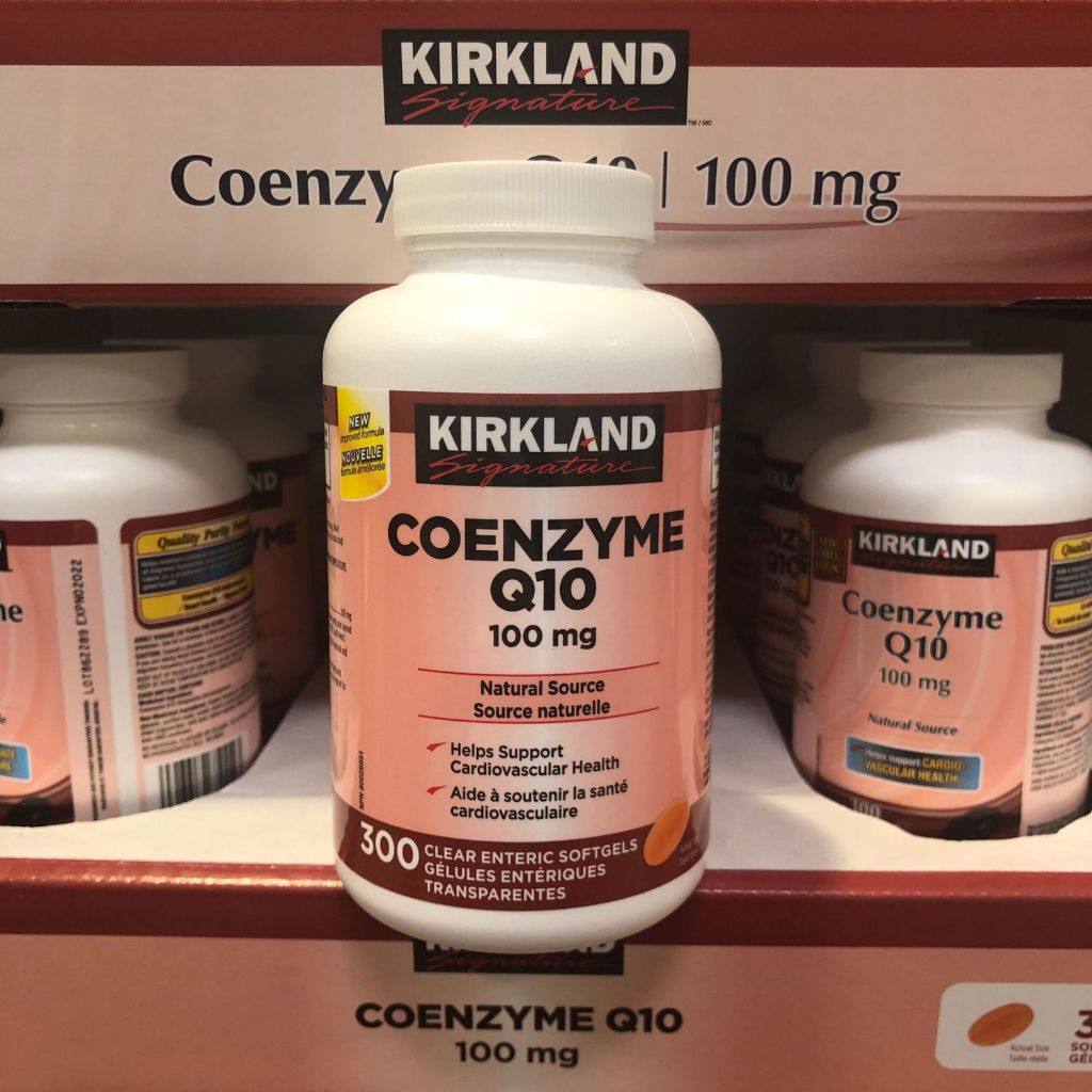 Kirkland Signature Coenzyme Q10 100 mg, 300 Clear Enteric Softgels-Global purchasing agent