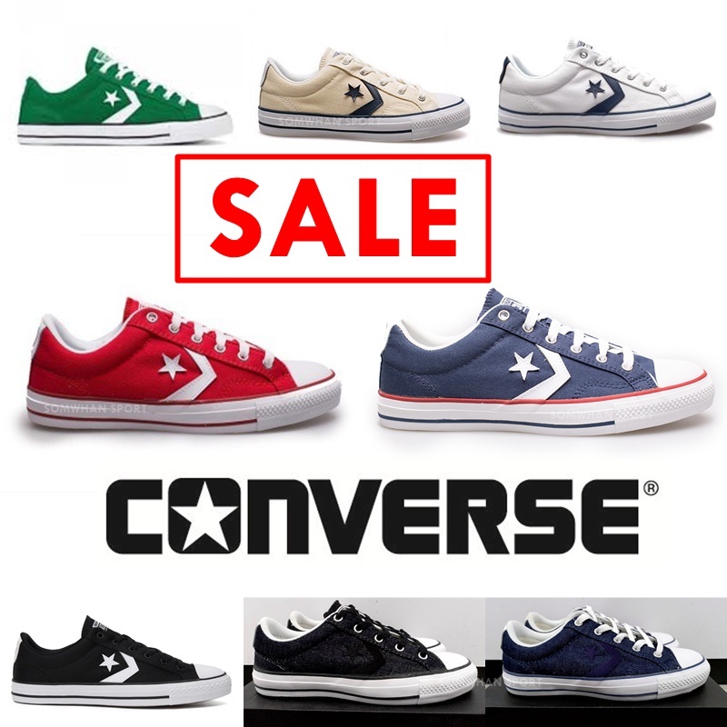 Converse Star Player Made in Thailand ไม่ผลิตแล้ว อาจมีตำหนิบ้างจากการเก็บสต็อก กรุณาอ่านรายละเอียด