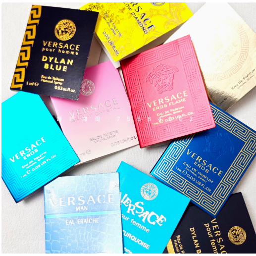 【 พร้อมส่ง 】NEW!! Versace Perfume Test Tubeมินิ น้ำหอม1.5ml มีให้เลือกหลายกลิ่นนะคะ