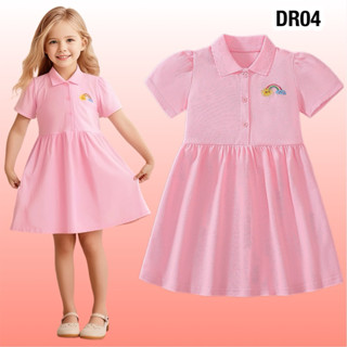 💥พร้อมส่งจากไทย💥ชุดเดรสเด็ก Brand Little Maven DR04 ชุดเดรสค…