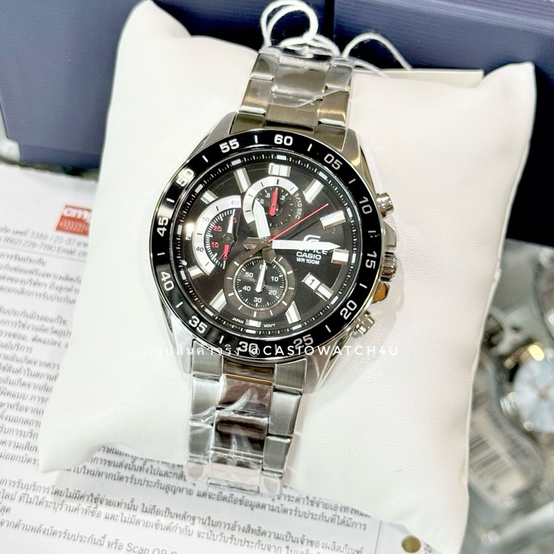 นาฬิกาข้อมือ CASIO EDIFICE รุ่น EFV-550D-1AV / EFV-550D / EFV-550 รับประกันศูนย์เซ็นทรัล