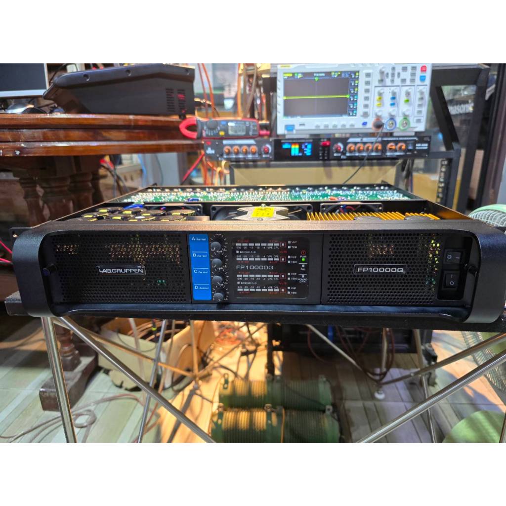 (ดีกว่าเดิม)เพาเวอร์ Lab.gruppen 10000qและ14000q อะไหล่เนียนมาก กำลังวัตต์แรงสะใจ