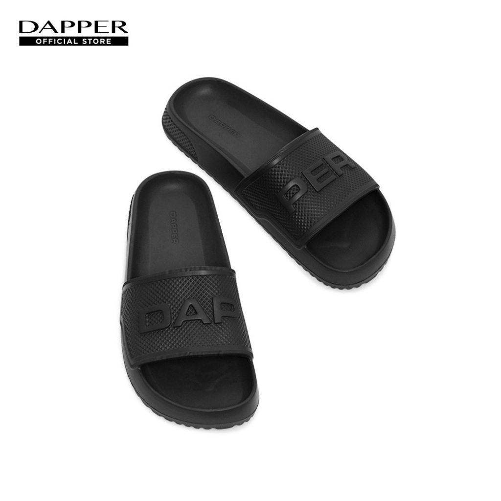 DAPPER รองเท้าแตะ Iconic Comfort Pool Slide Sandals สีดำ (HSP/BK/1680SL)