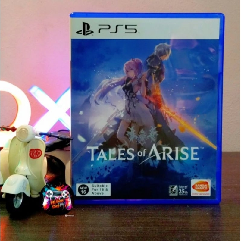 [Ps5] game: Tales of Arise 📀 แผ่นเกมส์ Ps4/Ps5 (มือ2) โซน3 Asia