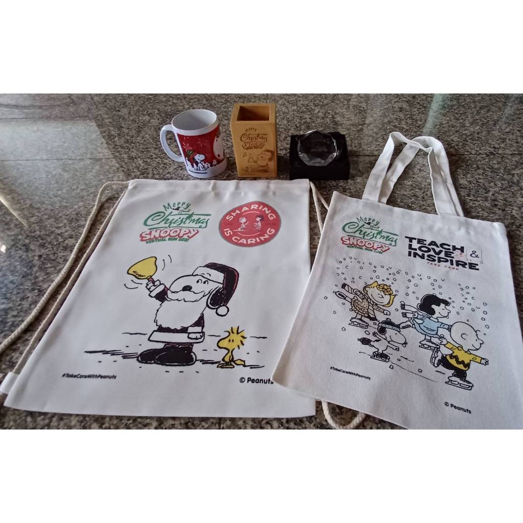 Set Merry Christmas Snoopy Virtual Run 2021
