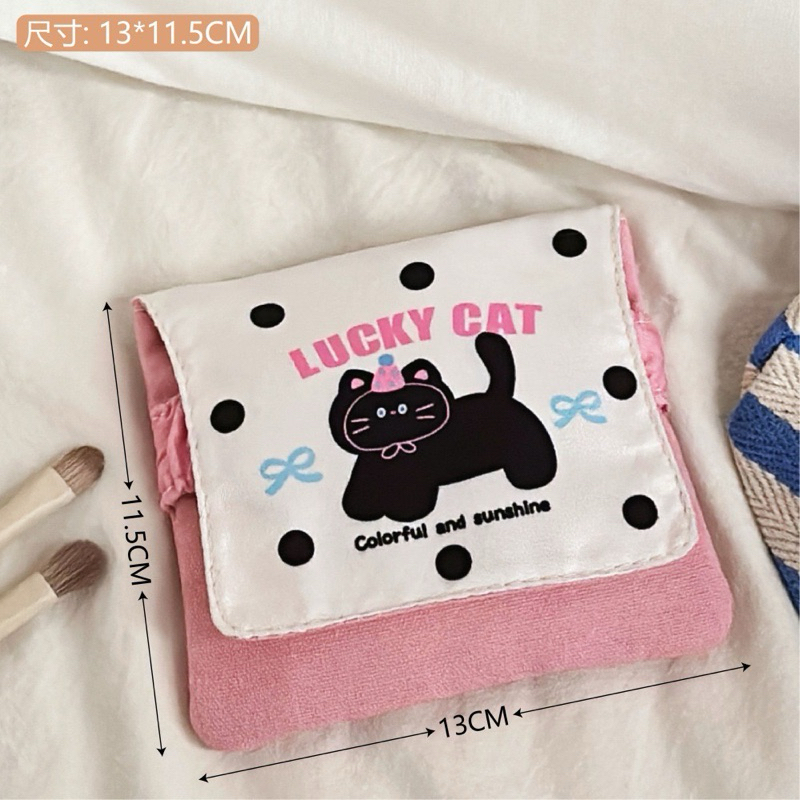 พร้อมส่ง🐶 กระเป๋าใส่ของ ลายน้องหมาน้องแมว น่ารัก เก็บของอเนกประสงค์