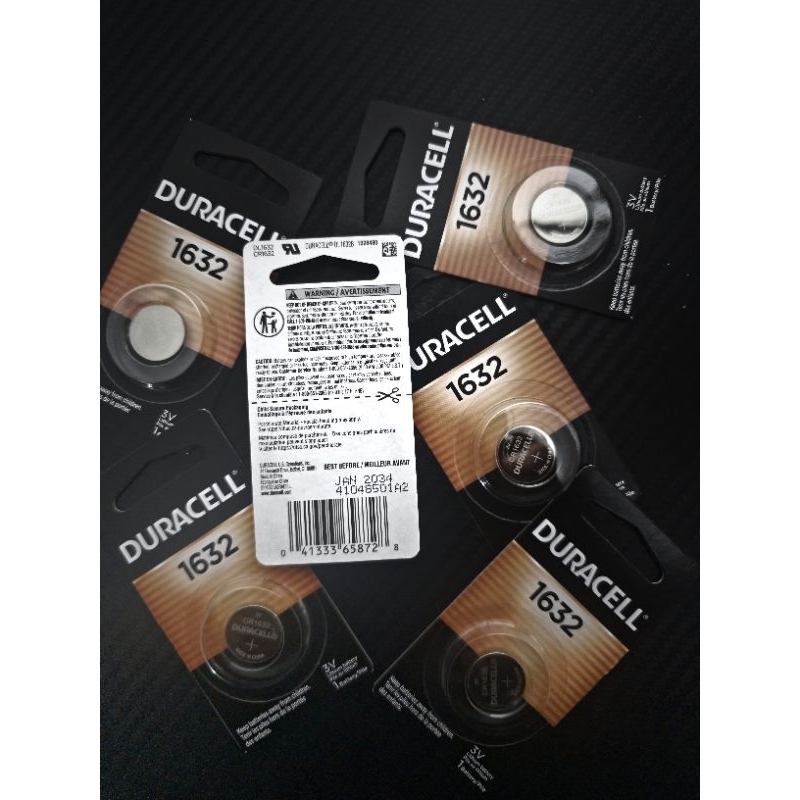 Duracell Watch/Electronic DL 1632 CR1632 Lithium Batteries​ ถ่านใส่เรดดอทใด้หลายรุ่น