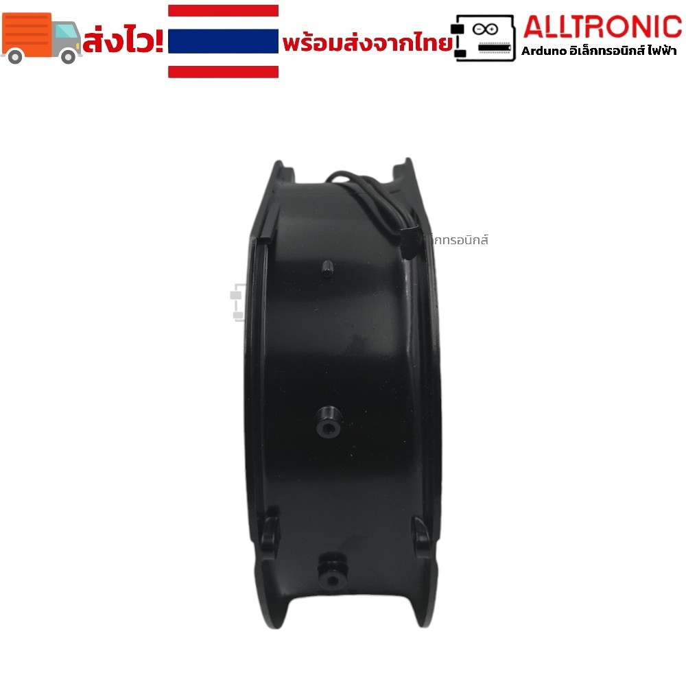 พัดลมระบายความร้อน แบบลูกปืน AC 220V 6นิ้ว (ตัวกลม) 2สาย พัดลม พัดลมระบายอากาศ ใช้ไฟบ้าน 0.22A 38W