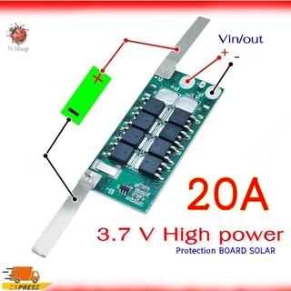 BMS Li-ion High Power 1S 3.7V-4.2V วงจรป้องกันแบตเตอรี่ bms ชาร์จแบตเตอรี่ลิเธียม Battery 18650,26650 protection board