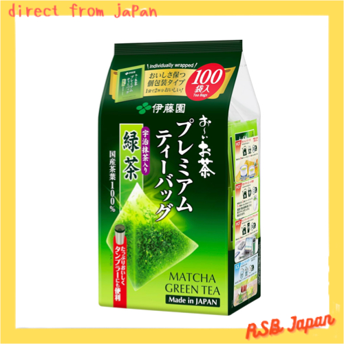 【Direct from Japan】ITOEN อิโตเอ็น โออิ โอฉะ พรีเมี่ยม ชาชนิดซอง 1.8กรัม x 100 ซอง