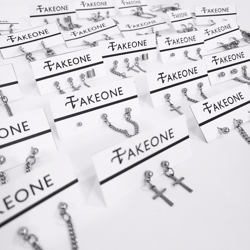 TAKEONE HANDMADE | ต่างหูสแตนเลสแบบ set